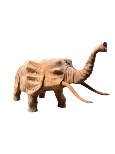 Elephant Wooden Decoration